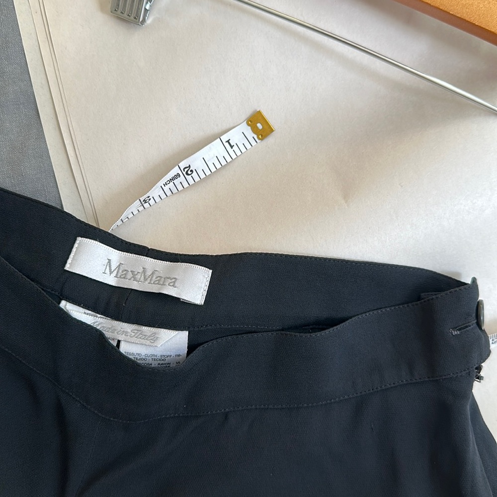 MaxMara high rise trousers